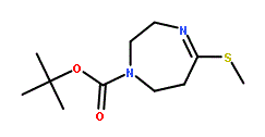 5-Methylsulfanyl-2,3,6,7-tetrahydro-[1,4]diazepine-1-carboxylic acid tert-butyl ester