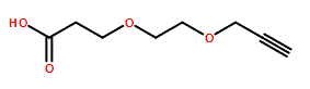 Propargyl-PEG2-acid, 95%