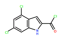 4,6-Dichloro-1H-indole-2-carbonyl chloride
