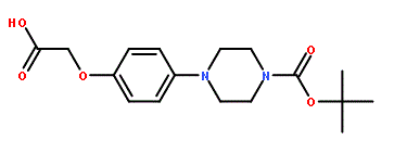 4-(4-Carboxymethoxy-phenyl)-piperazine-1-carboxylic acid tert-butyl ester