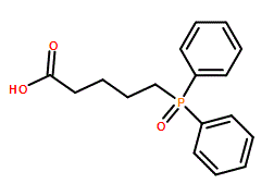 5-(Diphenylphosphinyl)-pentanoic acid
