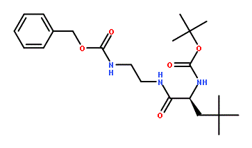 N1-[Boc-L-Neopentylglycinyl]-N2-Cbz-1,2-ethanediamine