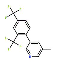 3-[3,5-Bis(trifluoromethyl)phenyl]-5-methylpyridine