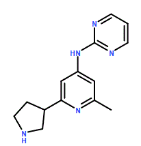 N-(2-Methyl-6-pyrrolidin-3-ylpyridin-4-yl)pyrimidin-2-amine
