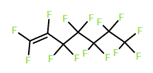 Perfluoroheptene-1