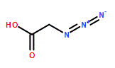 2-Azidoacetic acid, >97% (GC)