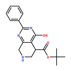4-Hydroxy-2-phenyl-5,6,7,8-tetrahydro-pyrido[3,4-d]pyrimidine-5-carboxylic acid tert-butyl ester