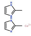 1H-Imidazole, 2-methyl-, cobalt(2+) salt