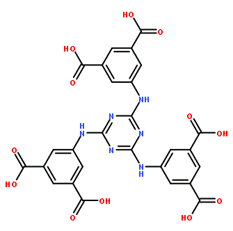 5,5',5''-((1,3,5-Triazine-2,4,6-triyl)tris(azanediyl))triisophthalic acid, 97%