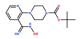 4-[3-(N-Hydroxycarbamimidoyl)-pyridin-2-yl]-piperazine-1-carboxylic acid tert-butyl ester