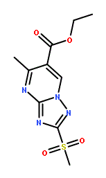 2-Methanesulfonyl-5-methyl-[1,2,4]triazolo[1,5-a]pyrimidine-6-carboxylic acid ethyl ester