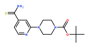 4-(4-Thiocarbamoyl-pyridin-2-yl)-piperazine-1-carboxylic acid tert-butyl ester