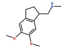 (5,6-Dimethoxy-indan-1-ylmethyl)-methyl-amine HCl